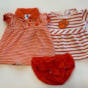 Clemson baby girl outfits